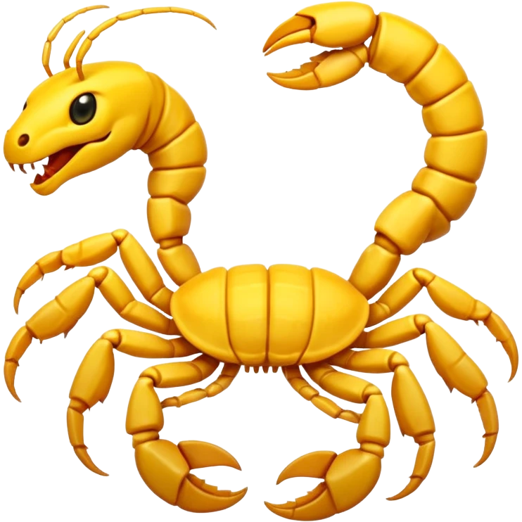 cute cartoon scorpion emoji
