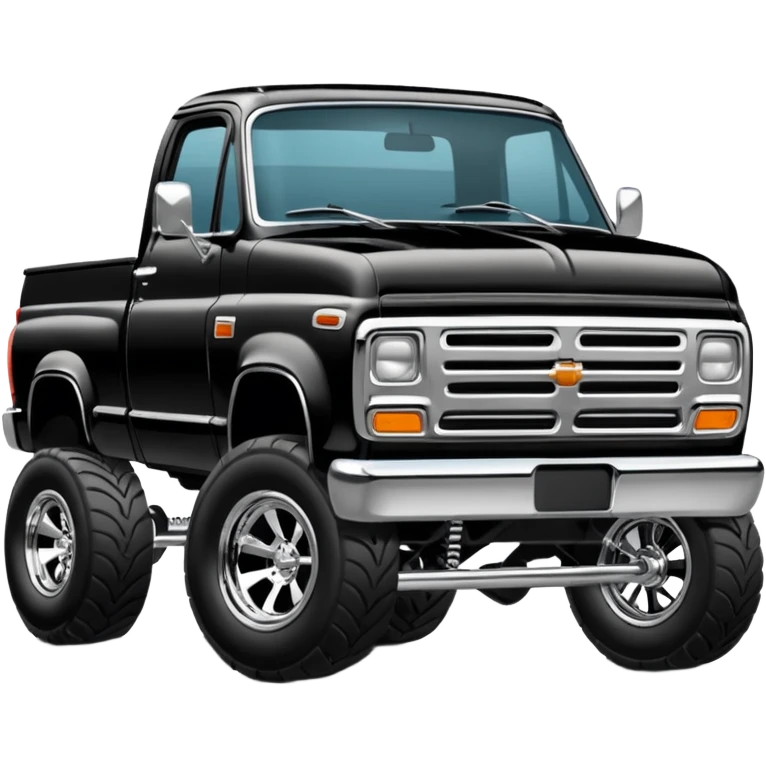 Sqautted Truck emoji