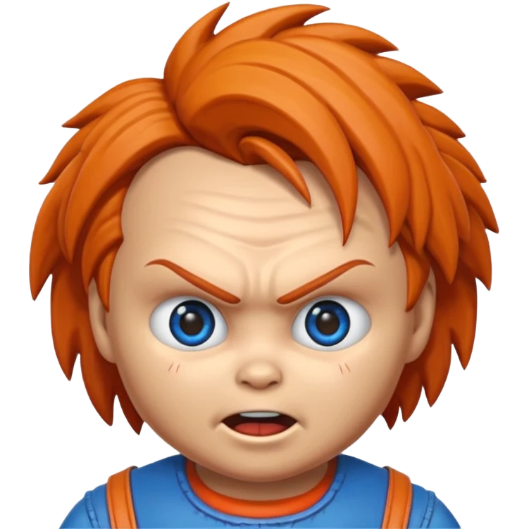 Un emojin de chuky emoji