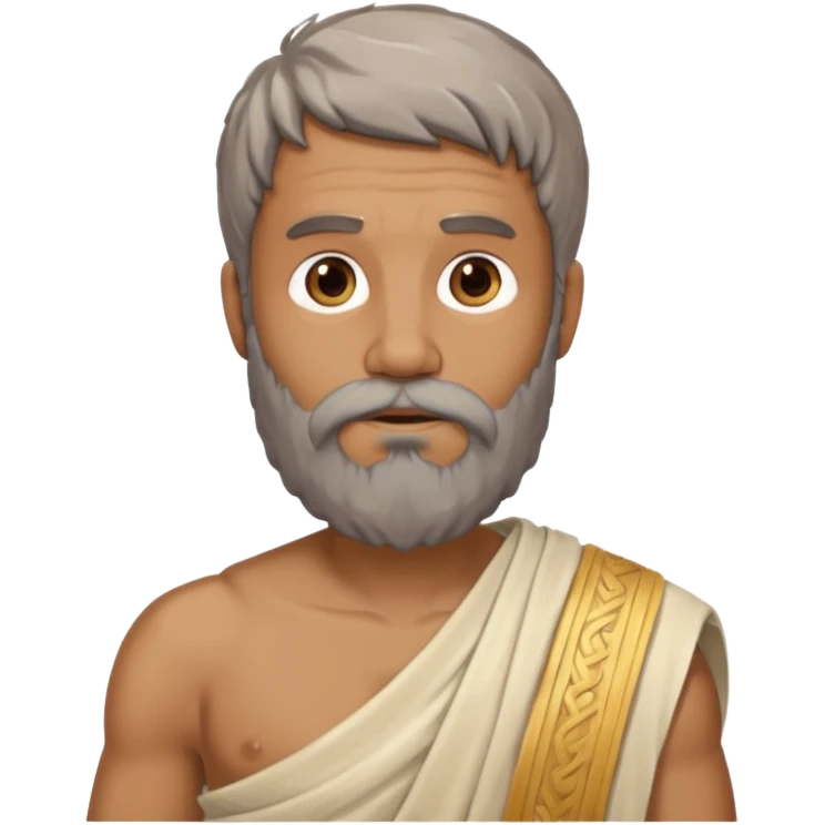 ancient man, beard emoji