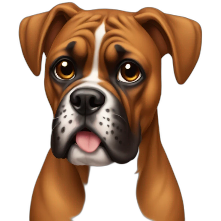 boxer dog emoji