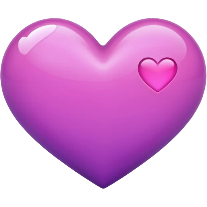 purple and pink heart emoji