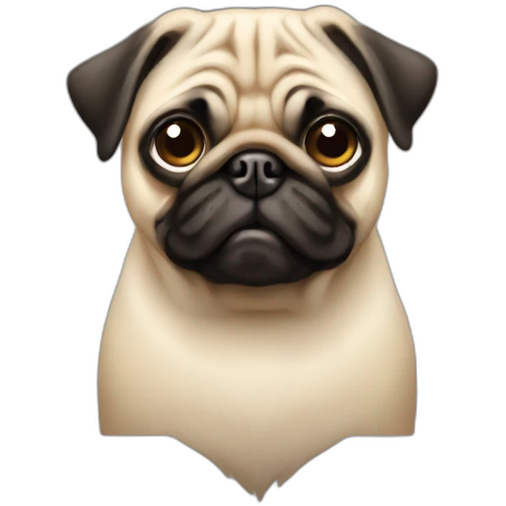 Pug emoji