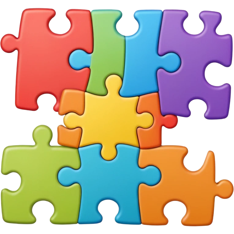 puzzle pieces emoji