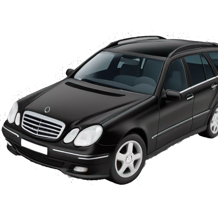 Mercedes benz w203 wagon 2007 black solo emoji