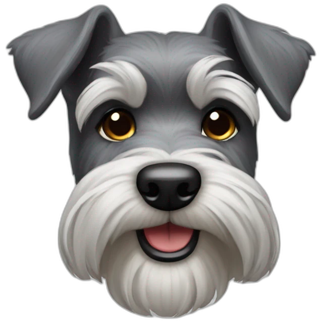 Zwergschnauzer emoji