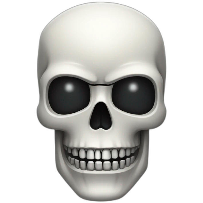 robot skull emoji