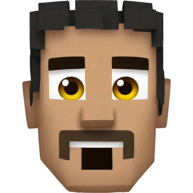 Стив Minecraft emoji