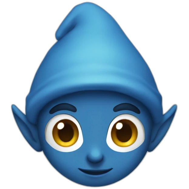 blue elf emoji