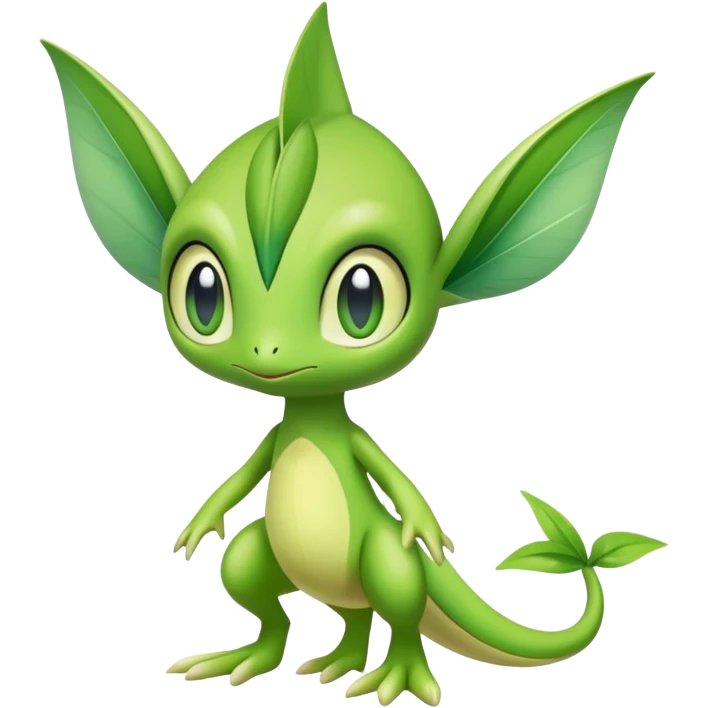  Treecko-Celebi-hybrid full body emoji