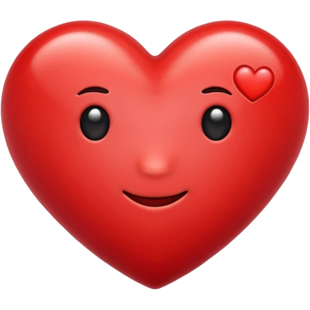 emoji heart in the color from the photo emoji