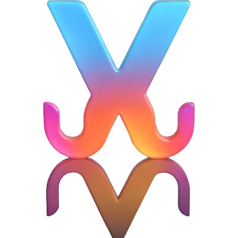 3D style female sign symbol, glass effect, subtle reflections emoji