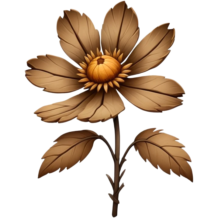 dry flower emoji