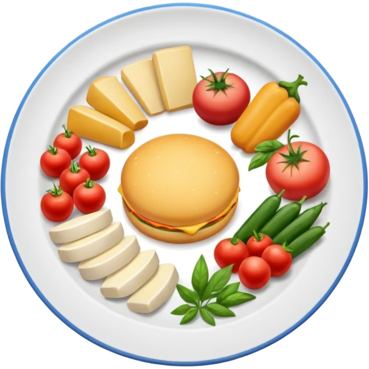 plate of food emoji