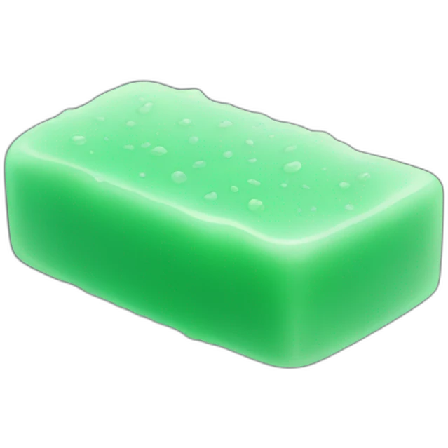 green soap emoji