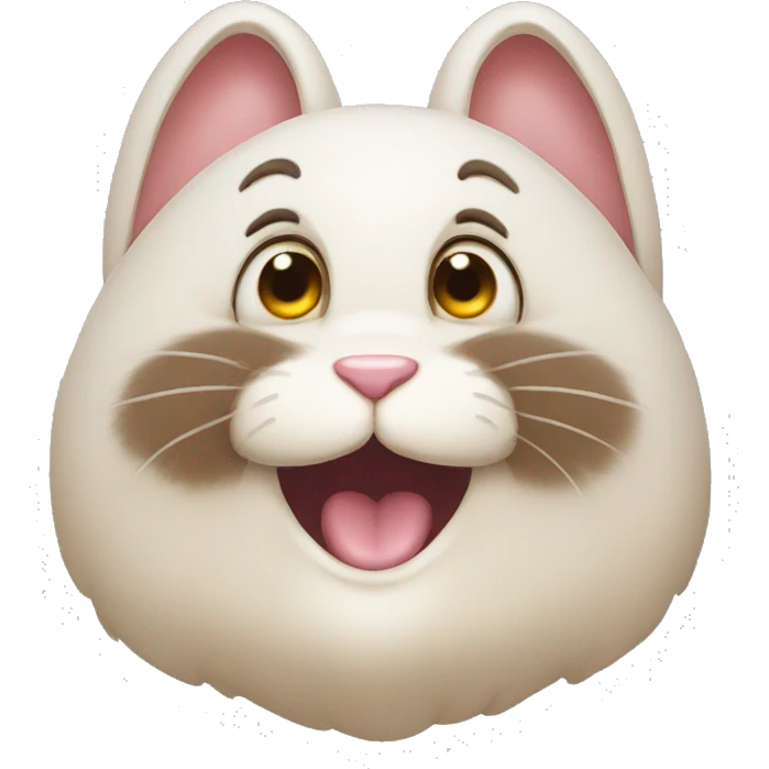 bunny hungry face emoji