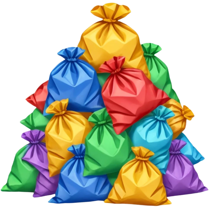 trash wrappers emoji