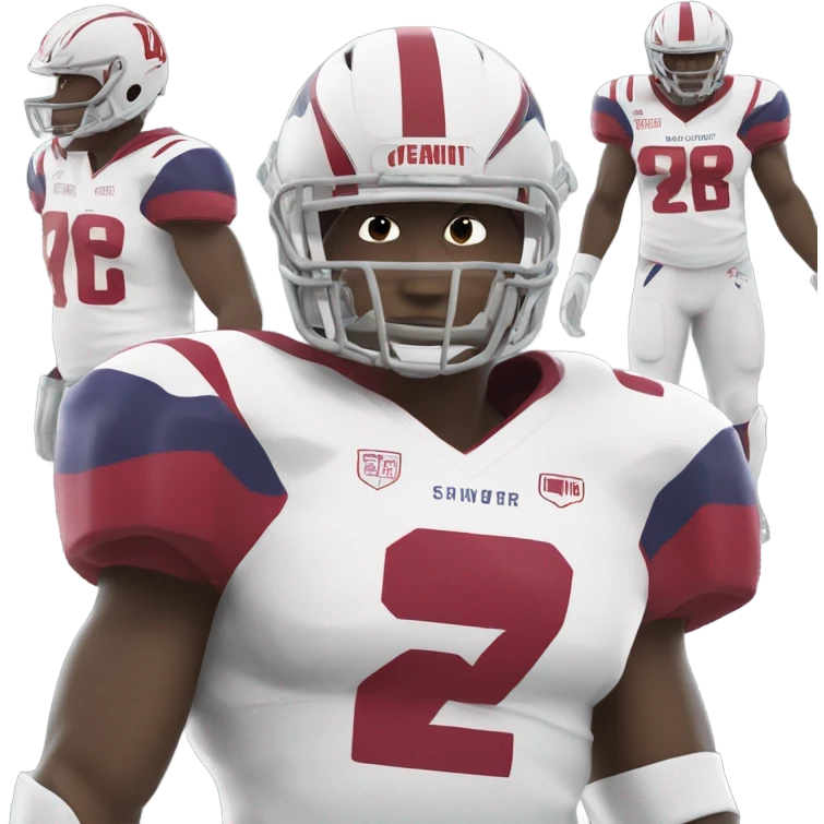 Commanders football player emoji