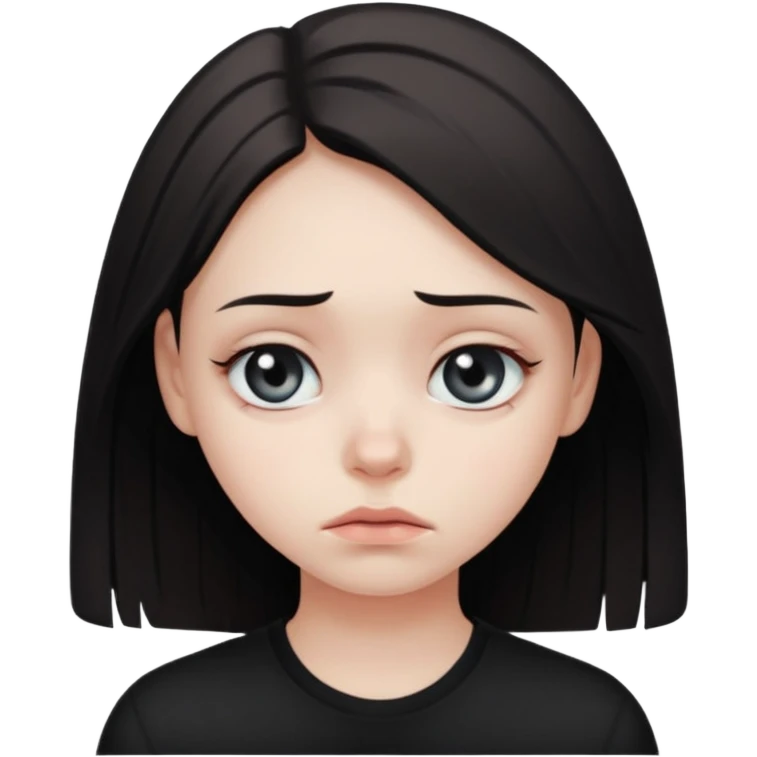 girl with dark undereyes  emoji