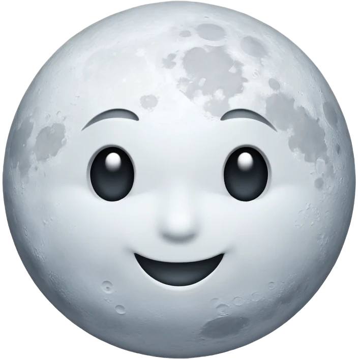 Moon emoji