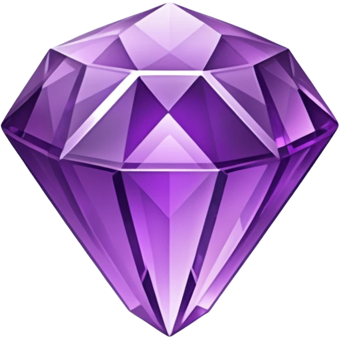 crystal purple gem amethyst emoji