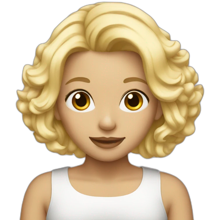 blonde  emoji