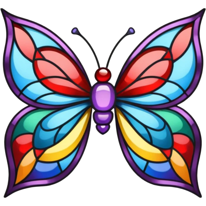 Bow stained glass emoji