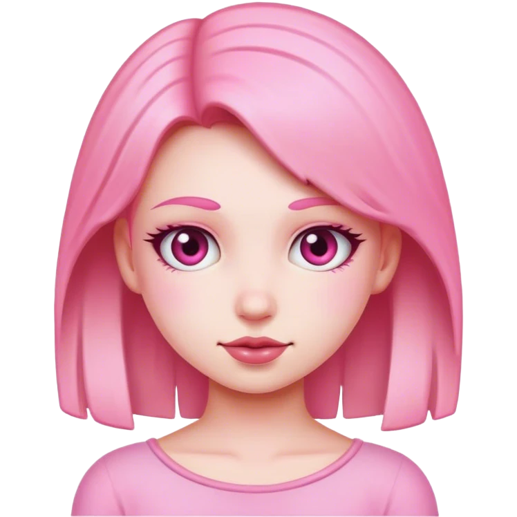 pinky girl emoji