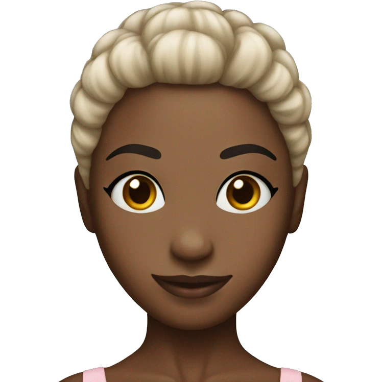 black ballerina  emoji