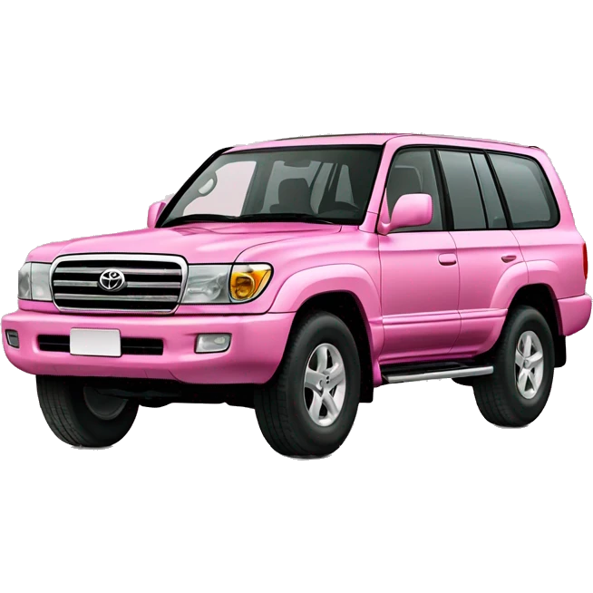 Toyota land cruiser 100 pink emoji