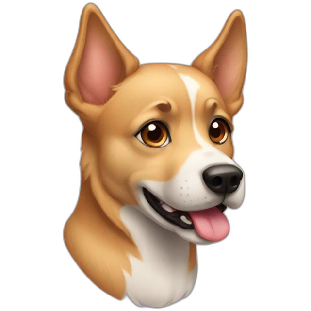 Chien emoji