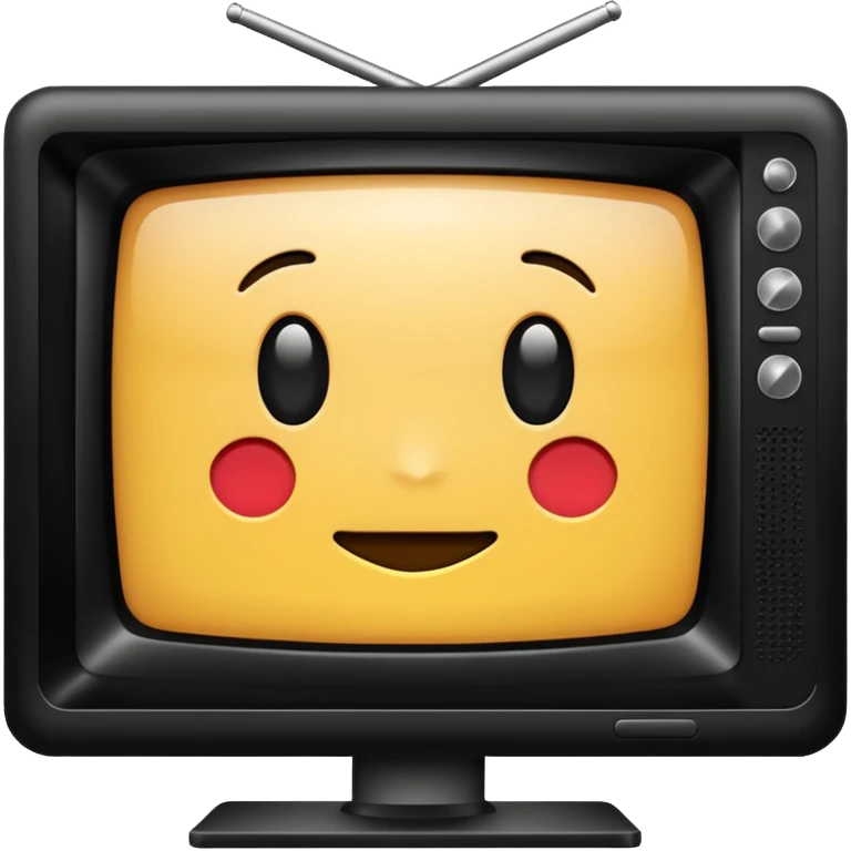 Tv flat screen  emoji