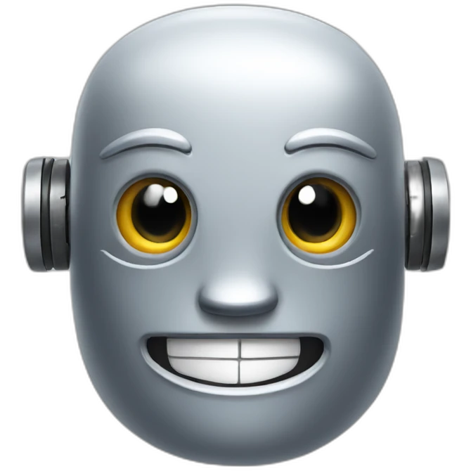 smiling robot emoji