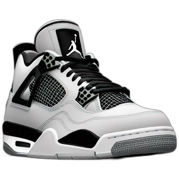 Jordan 4 a ma manière emoji
