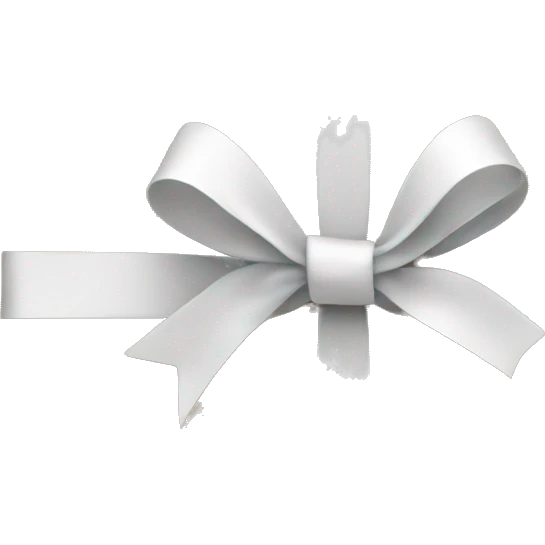 khaki gift box, with white ribbon emoji