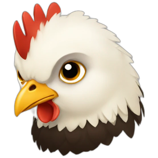 Gallina negra emoji