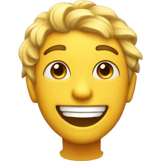 A sunshine smiling  emoji