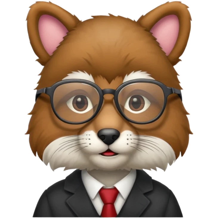 Professor animal emoji