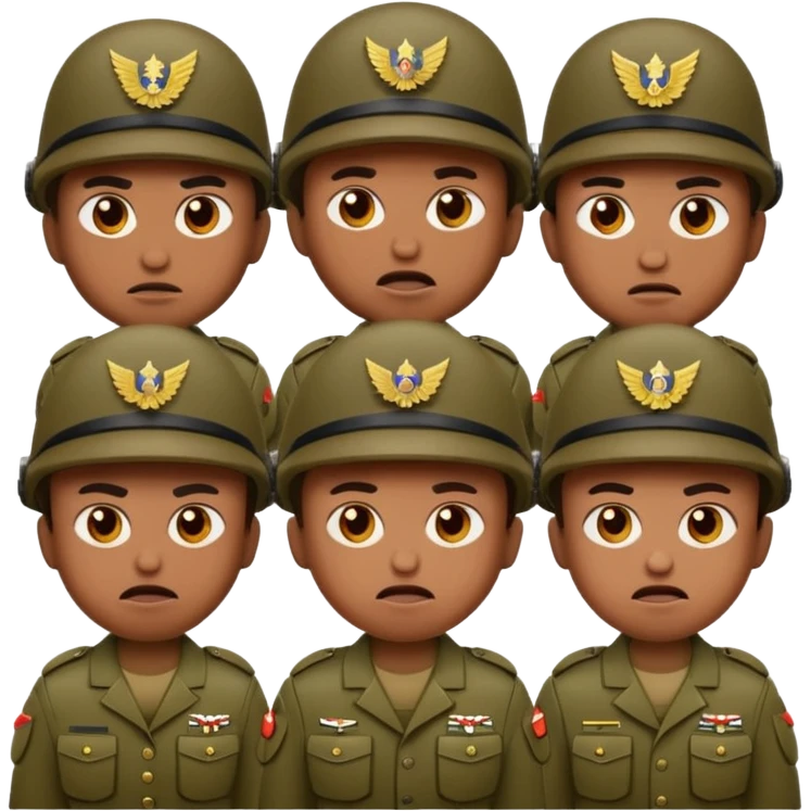 Emojis war soldiers killers emoji