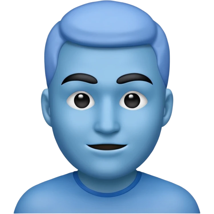 Lung disease blue emoji guy emoji