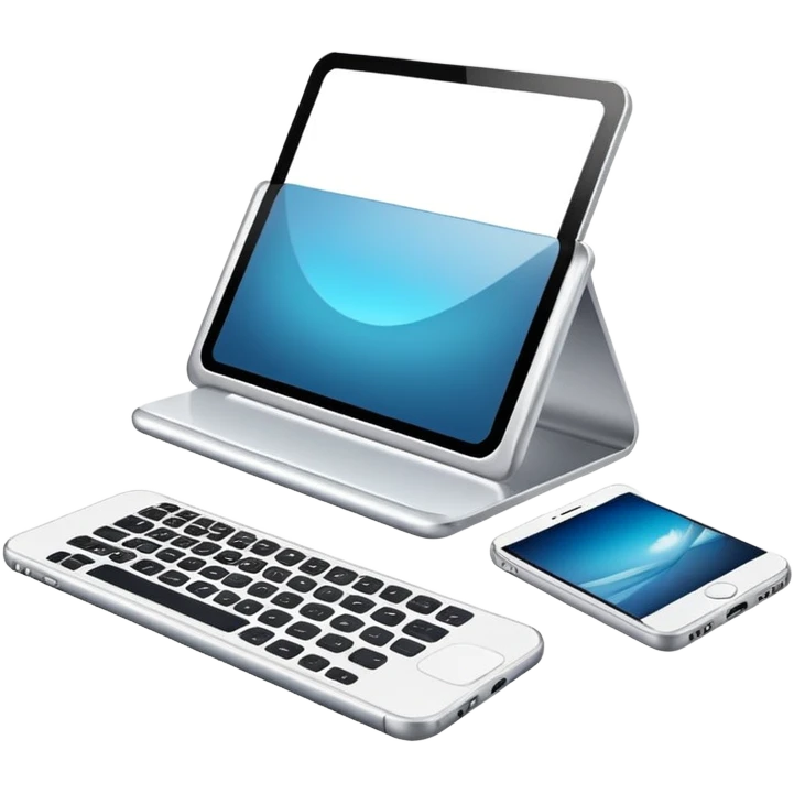 modern gadgets and technology devices emoji