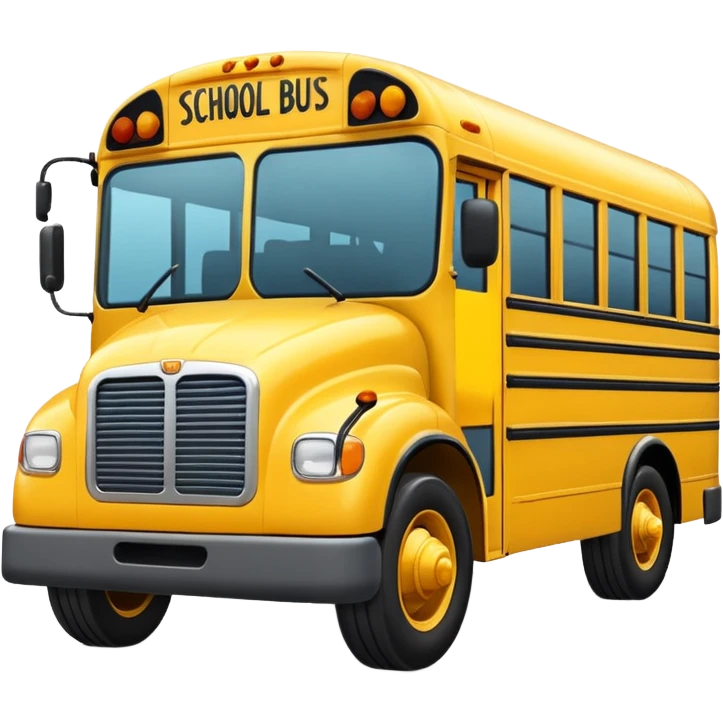 bus escolar emoji