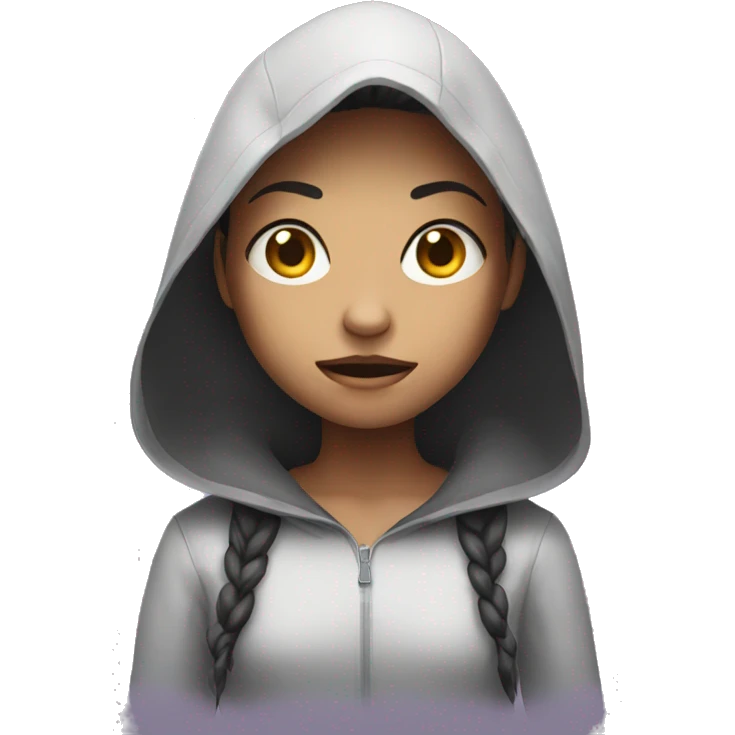 scary girl emoji