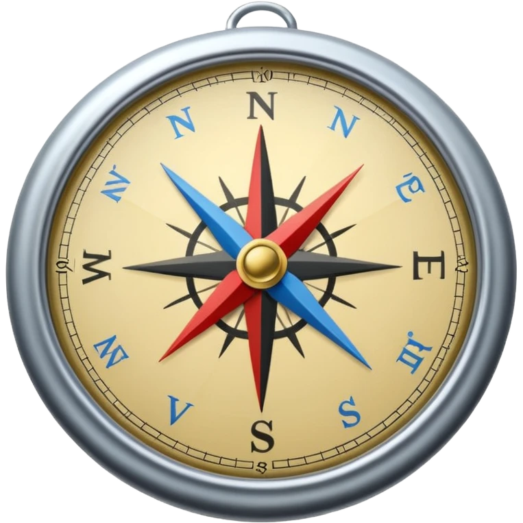 A compass with a roadmap unfolding, illustrating strategic navigation towards 10x growth. emoji