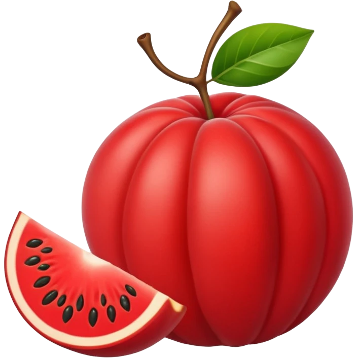 Granada fruta (representa a la ciudad) emoji