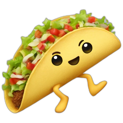 Dancing-taco emoji