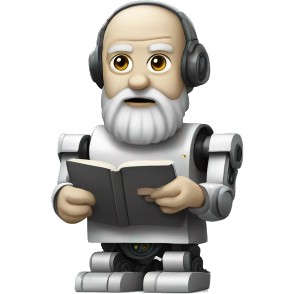 robot inspired socrates emoji