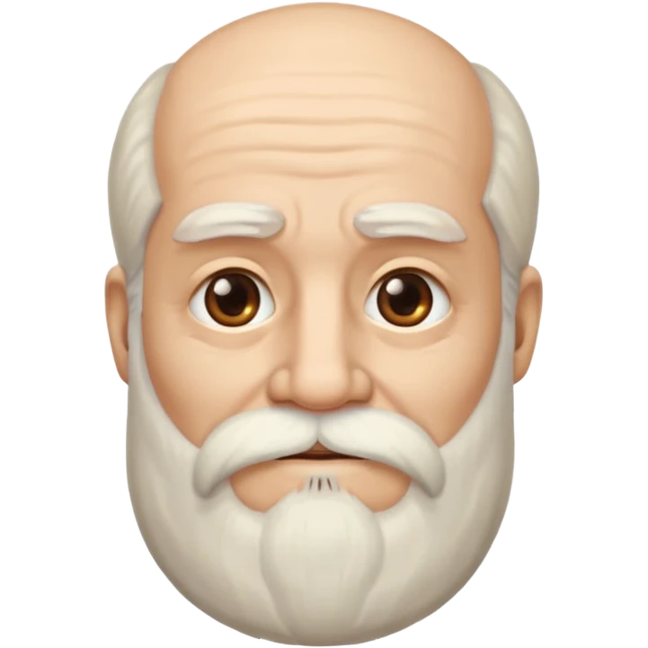 Emoji vieux philosophe emoji