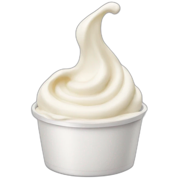 Sour cream emoji