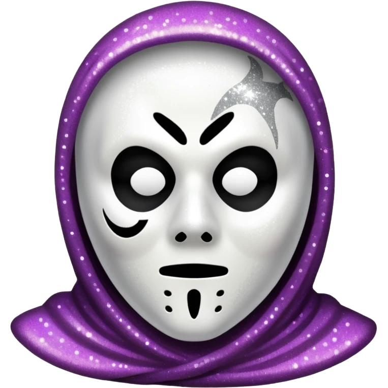 glitter ghostface killer  emoji